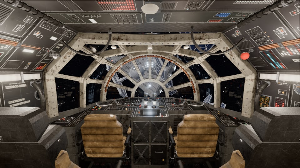 Millennium Falcon: anteprima del modello 3D
